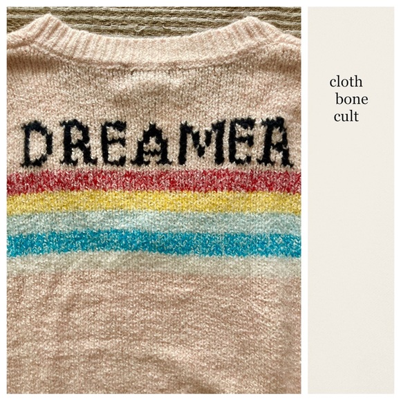 WILDFOX 💋🦊 Dreamer Sweater - Pink ✨NWT✨ Large - Picture 7 of 9